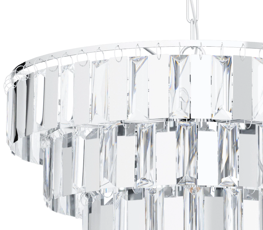 Lampe à suspension Erseka Ø 48,5cm Eglo 9002759990947