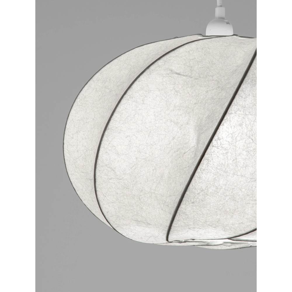 Suspension Bora blanc Ø 45cm Lyora 5212017477453