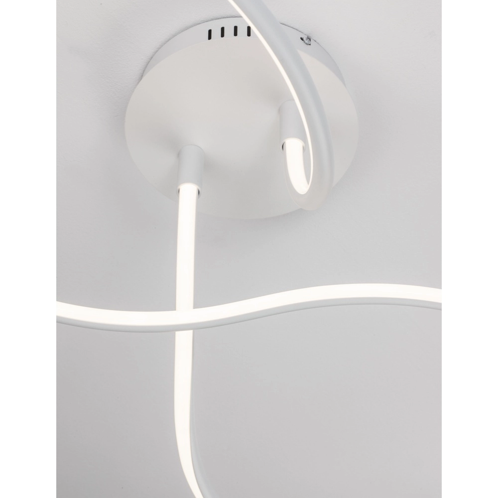 Plafonnier Fungo Bouclé blanc Lyora 5212017419897