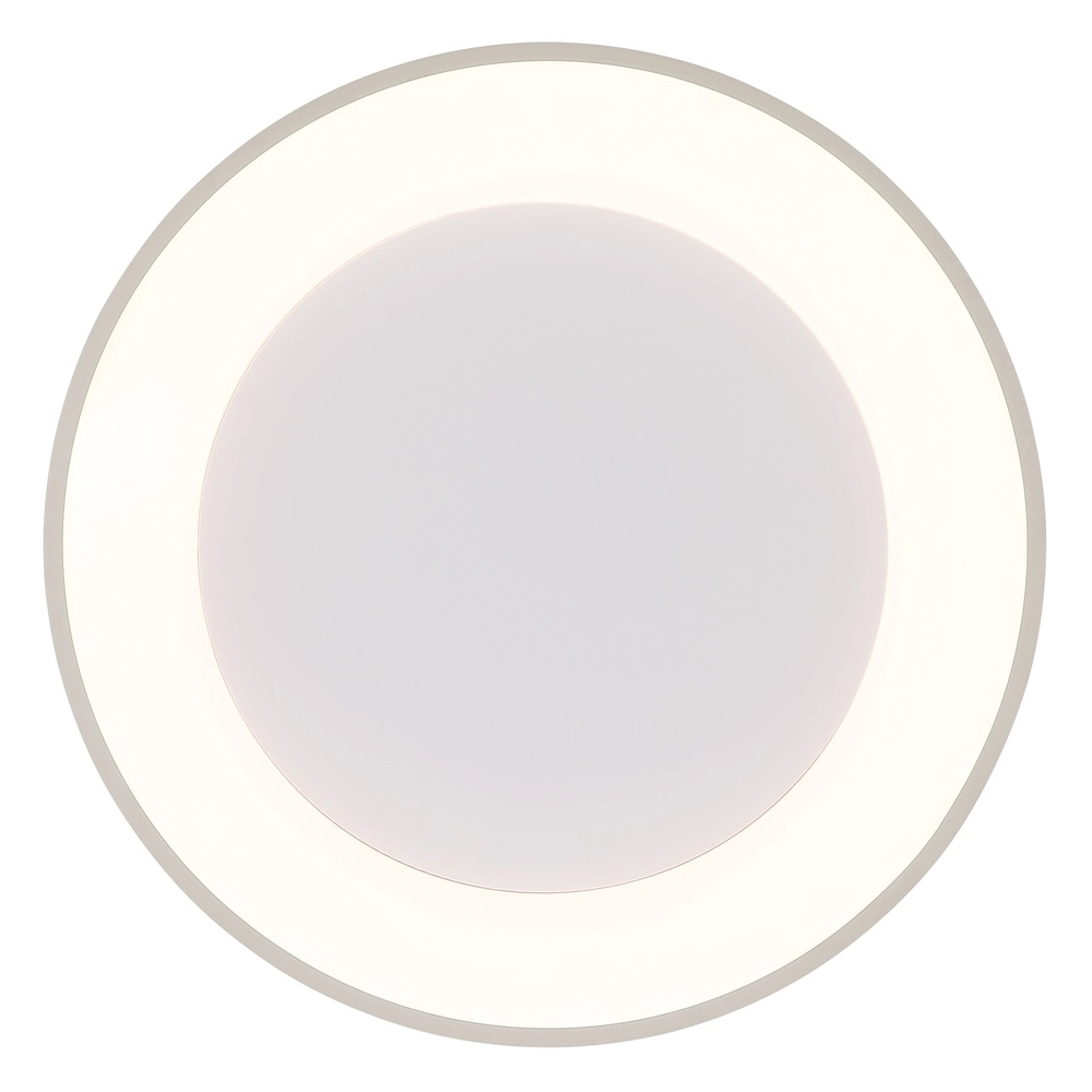 Plafonnier moderne Gallegos brun sable Ø 50cm Globo 9007371566969