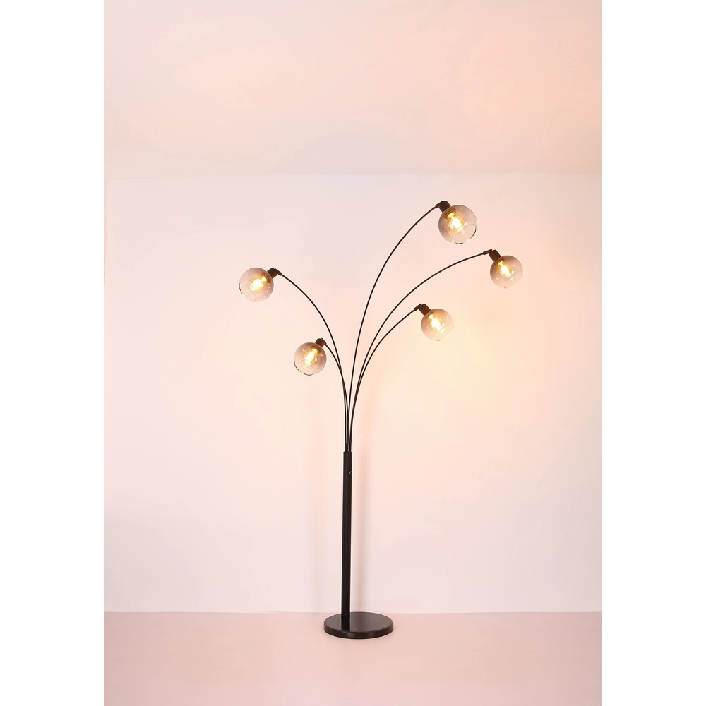 Lampe de pied Seymour Noir Globo 9007371457229