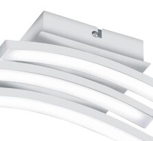 Plafonnier design Route 3 lumières blanc Trio 4017807473346