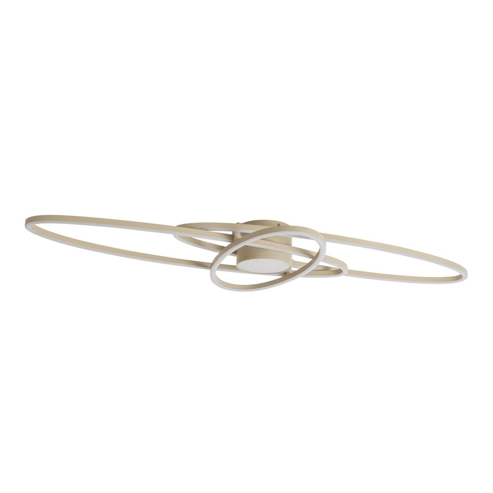 Éclairage de plafond moderne Galactica brun sable