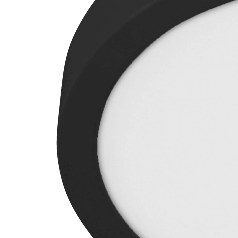 Plafonnier LED Fueva 5 4000K noir Eglo 9002759307615