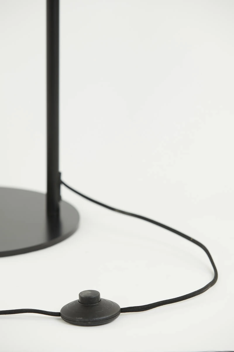 Lampadaire noir Orion 2 lumières Light & Living 8717807305147