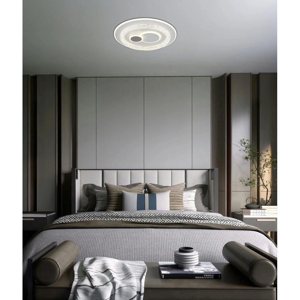 Lampe de plafond à design Kriswall Blanc Globo 9007371572274