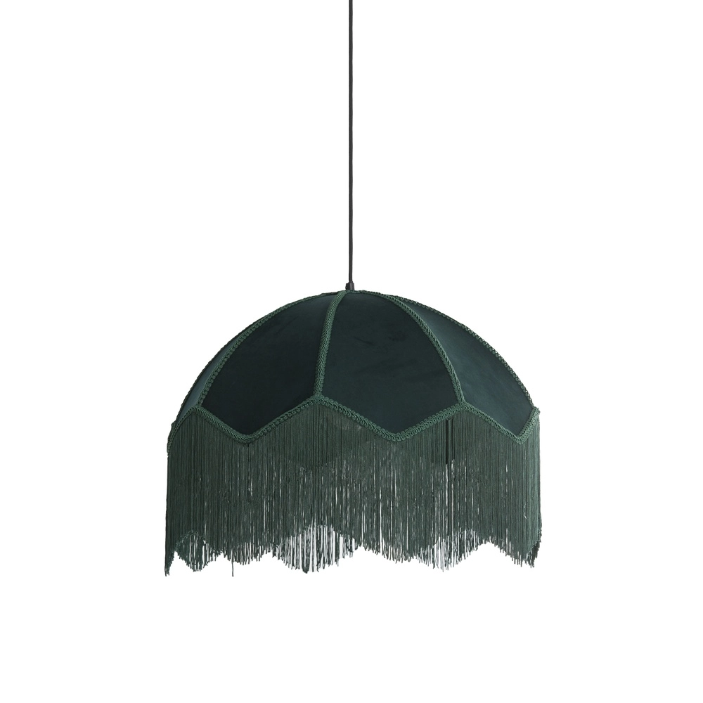 Lampe suspendue Malacia Ø 50cm - vert velours