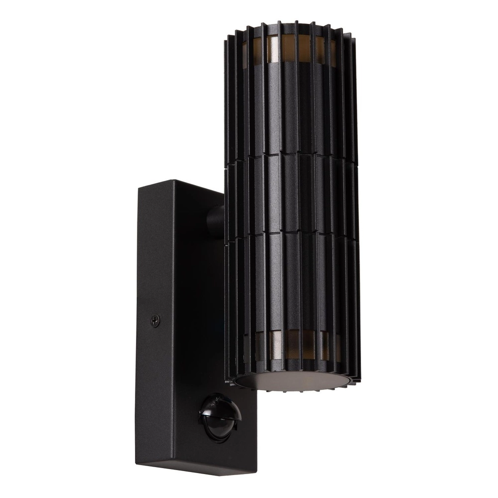 Lampe murale noire Timbala Double avec capteur