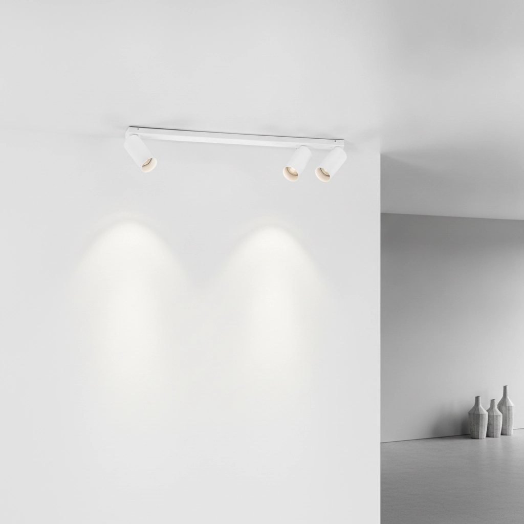 Plafonnier 3 lumières Oso blanc