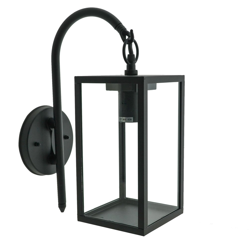 Lampe d'extérieur rurale Norway Down noir