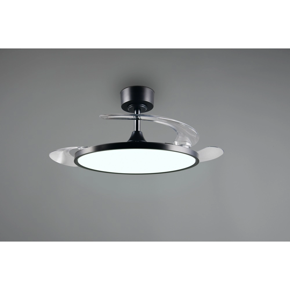 Fan Kasfjord noir Ø 106cm Trio 4017807693201