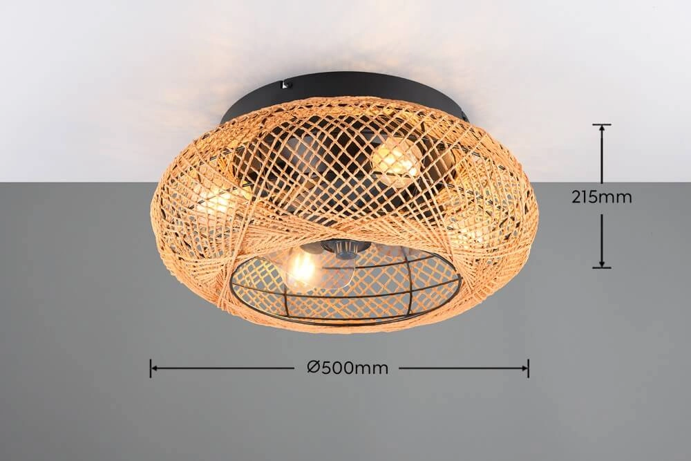 Ventilateur de plafond scandinave Lillesand Trio 4017807605259