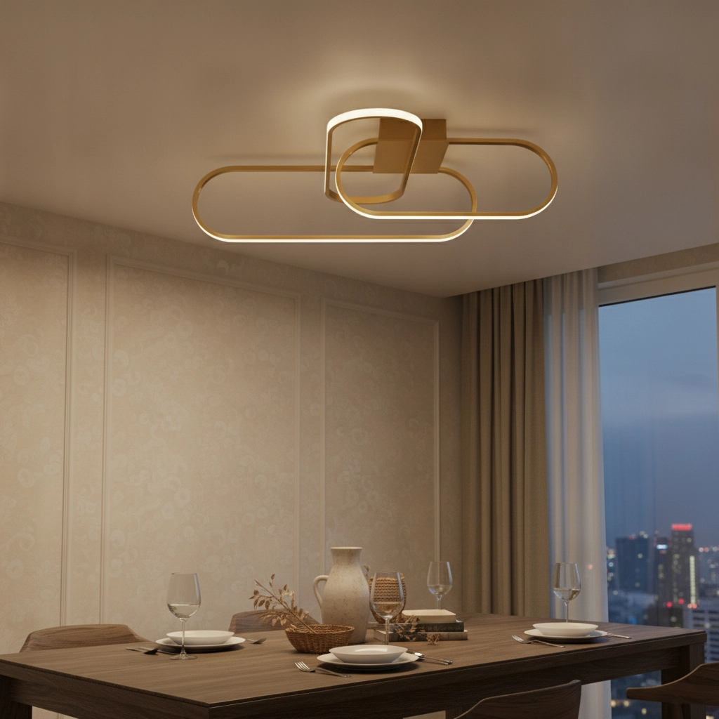 Plafonnier design Arte or