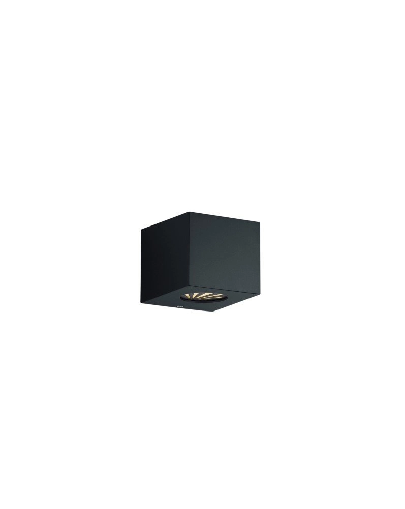 Applique murale Cordoba Up - Down 2x2w - 3000K - 11,5cm noir Trio 4017807411775
