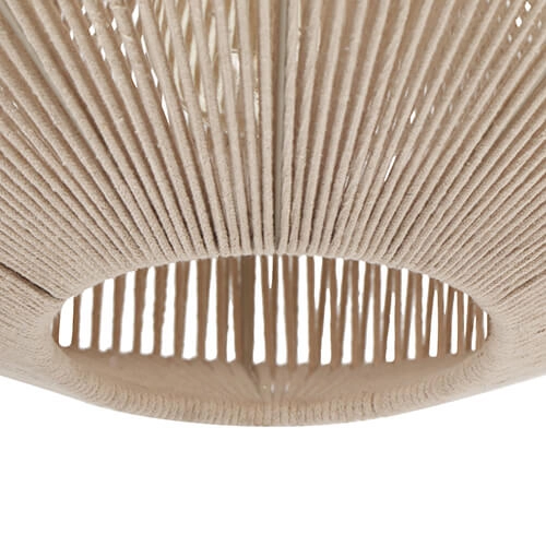Lampe suspendue en corde Svea Ø 46 cm Trio 4017807617252