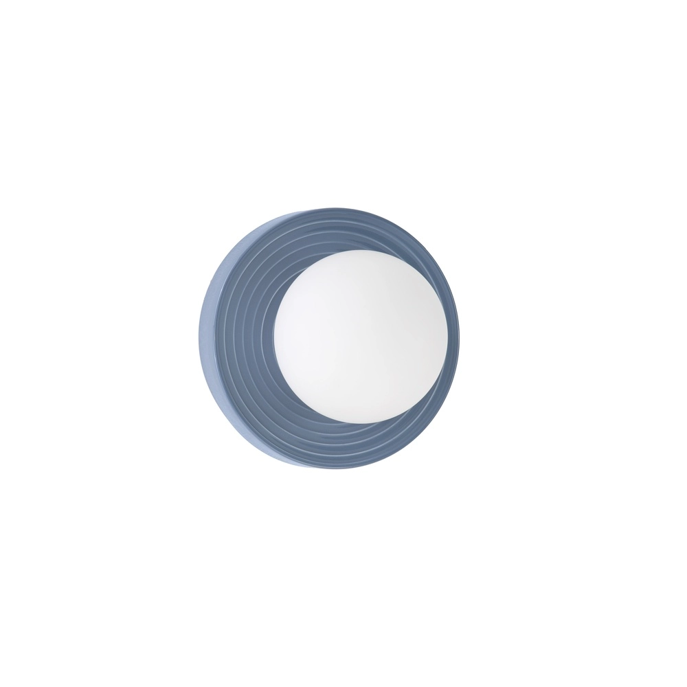 Applique murale Orbique bleu clair Ø 22cm Lyora 5212017483867