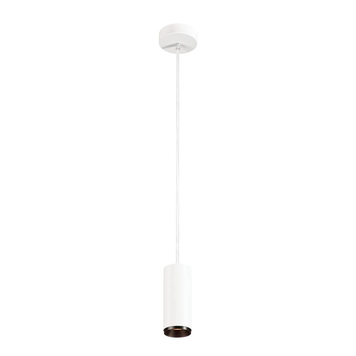 Lampe suspendue à LED Numinos Pendel 6,5 cm blanc