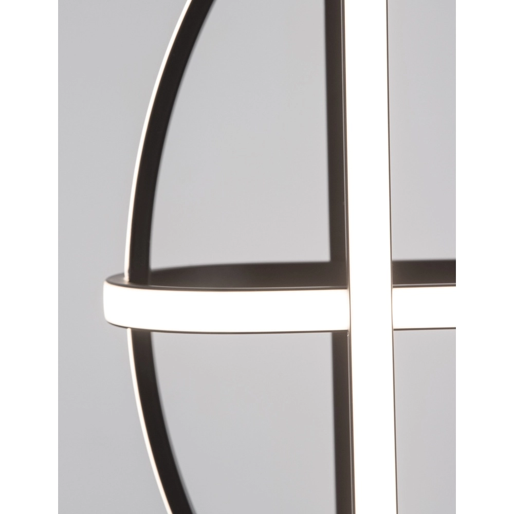 Suspension design Arte rond noir Lyora 5212017426048