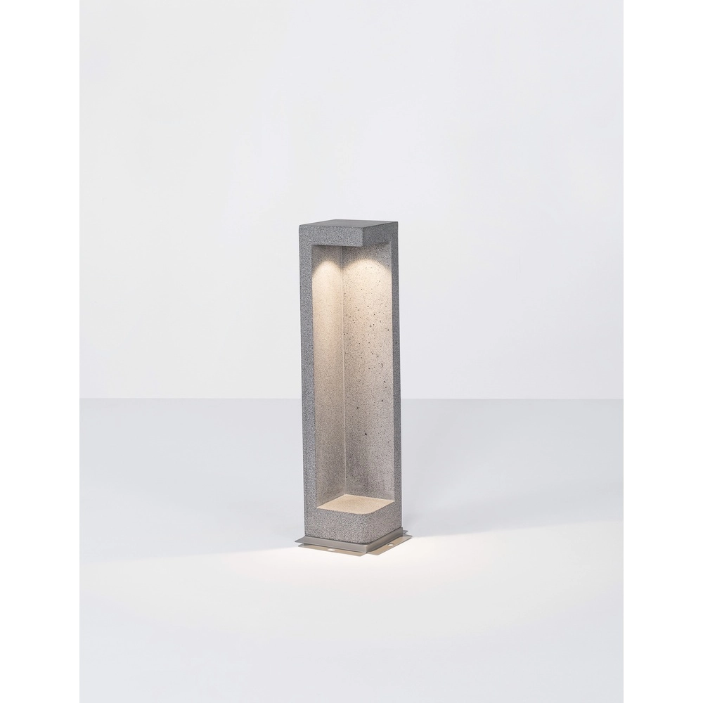 Lampe de jardin design Grante gris béton Lyora 5212017426963