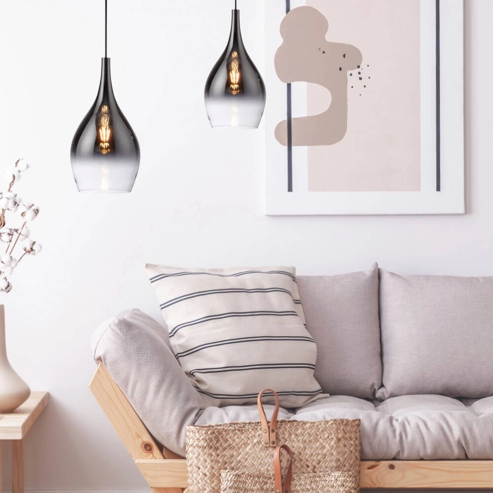 Lampe suspendue moderne Pilua 1 lumière Paul Neuhaus 4012248366080