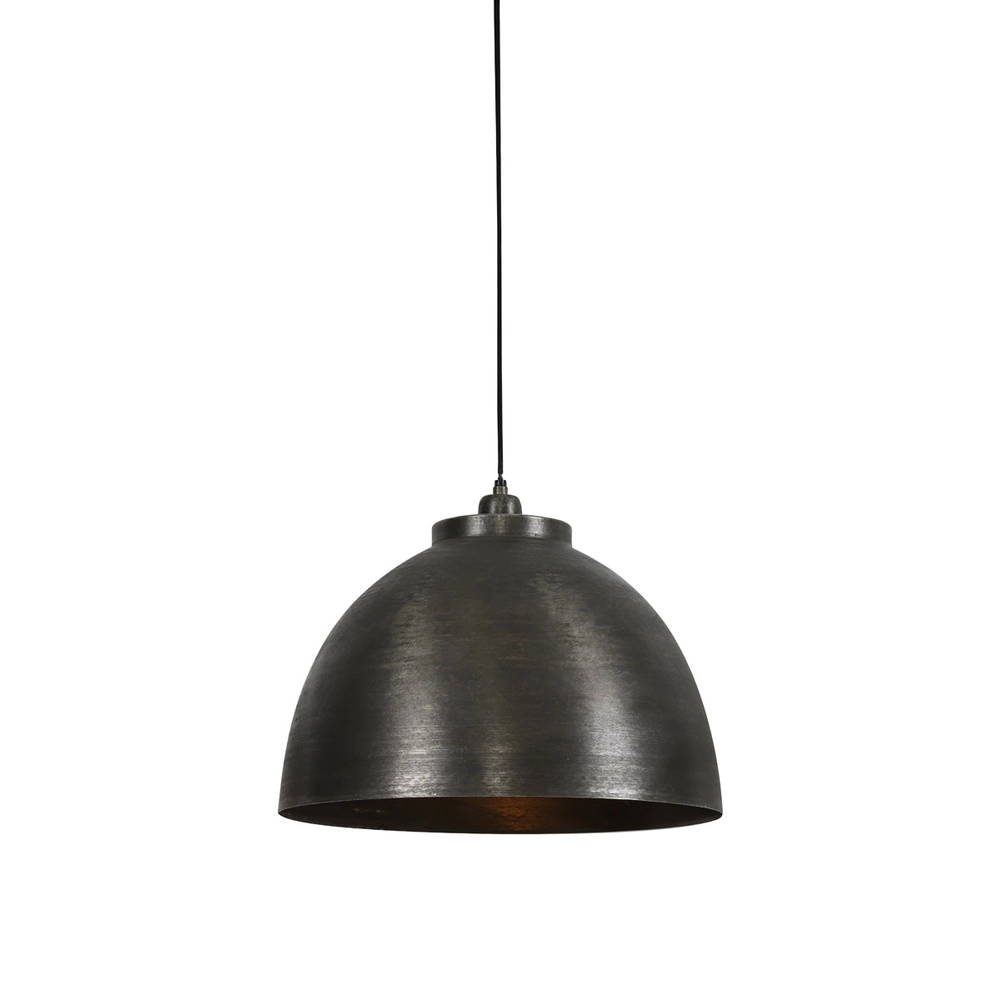 Lampe suspendue Kylie gris argenté Ø 45cm Light & Living 8717807203771