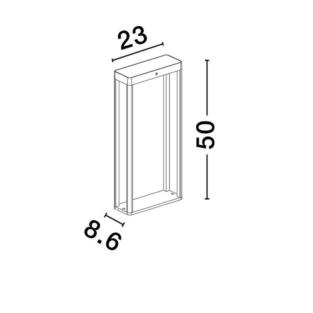 Lampe solaire Berni M anthracite Lyora 5212017449276