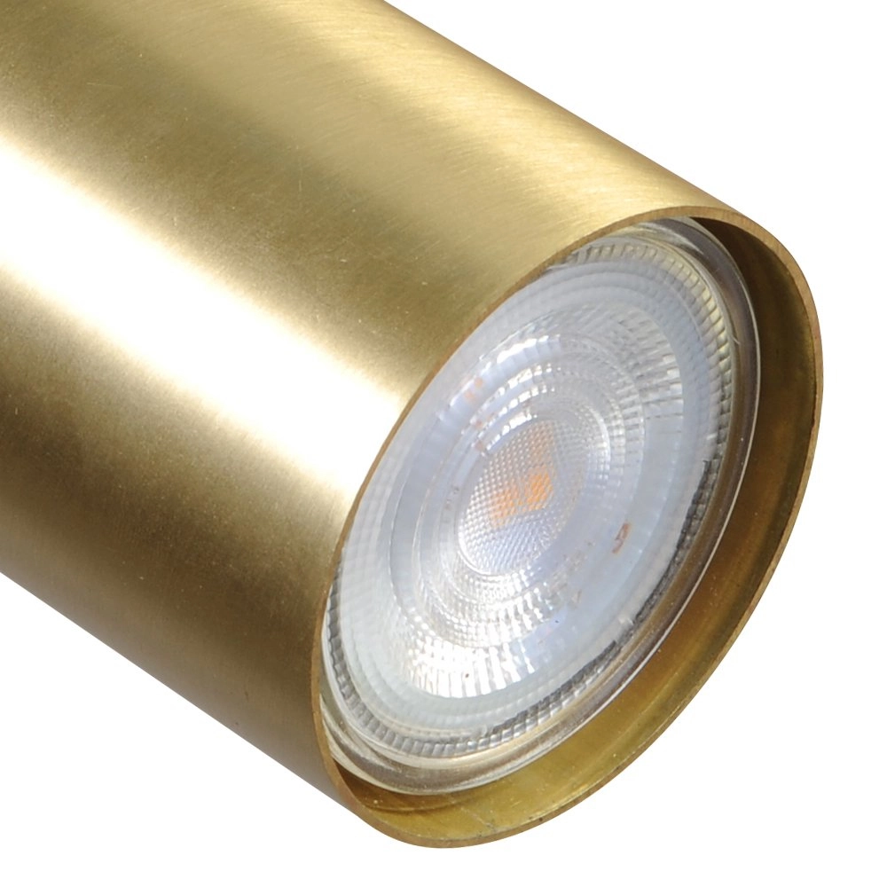 Plafonnier noir Bounce avec une tache dorée Masterlight 8718121209333