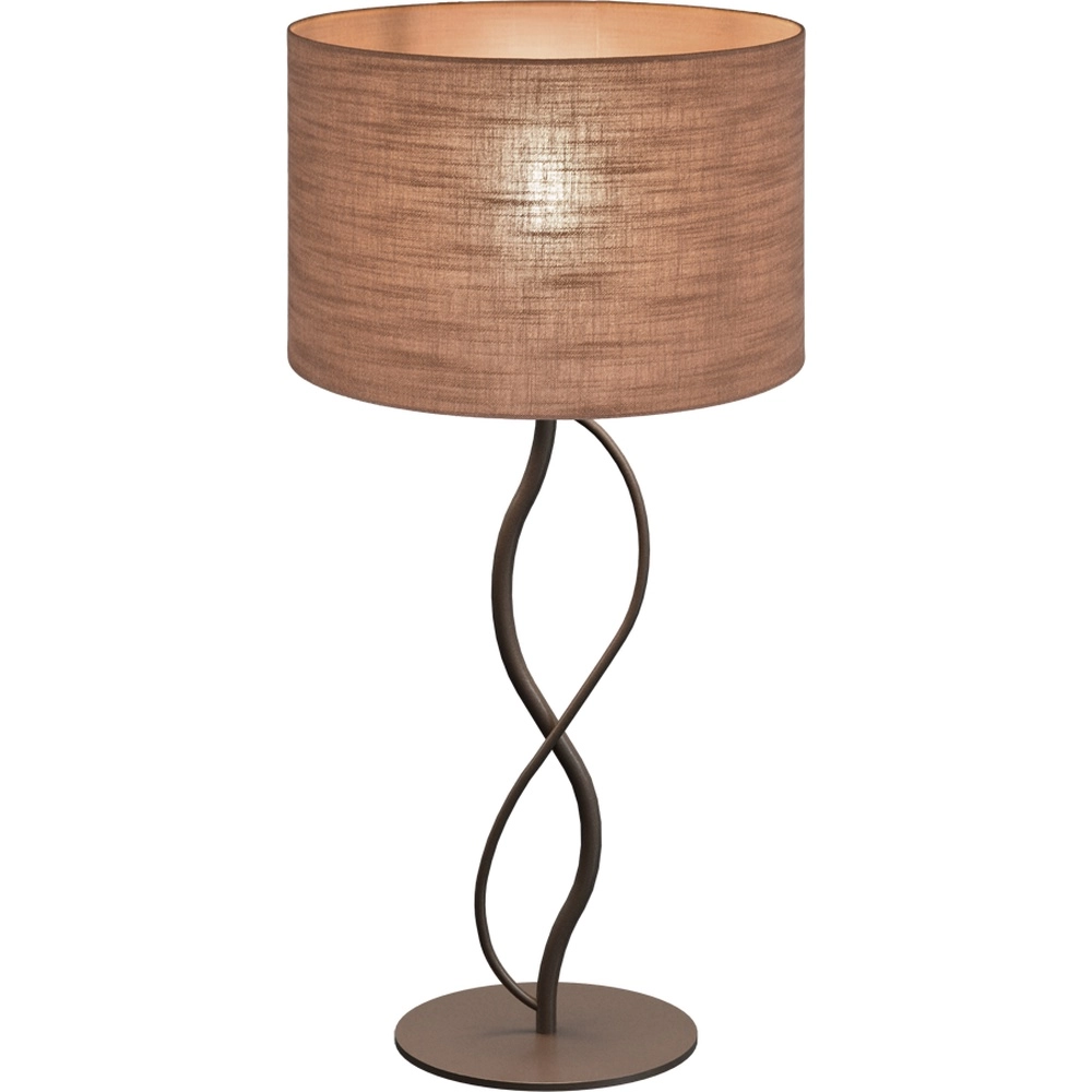 Lampe de table Terry Dolo cacao Ø 37cm