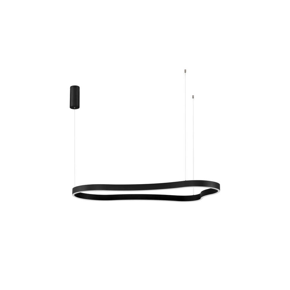 Suspension de forme naturelle Dussa noir 120cm Lyora 5212017463074