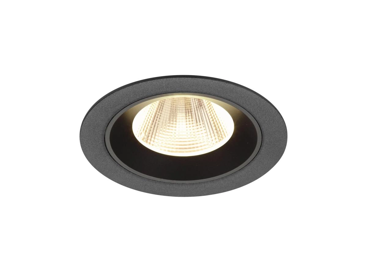 Spot encastré Numinos M noir 3000K - 20 deg