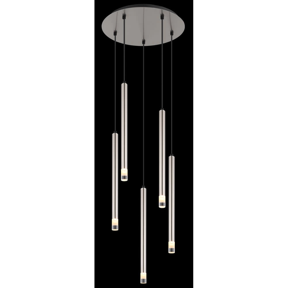 Suspension design Ryan Nickel 5 lumières Globo 9007371475056