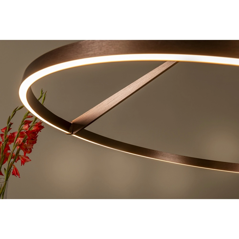 Suspension LED élégante Applause cuivre - Ø 80 cm Premium by Lucide 5411212221858