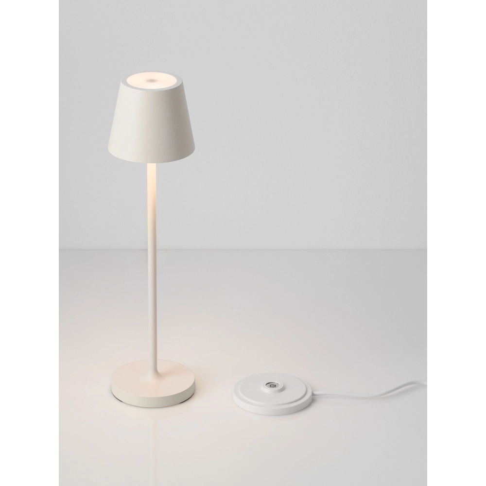 Lampe de table Petit blanc rechargeable Lyora 5212017450760