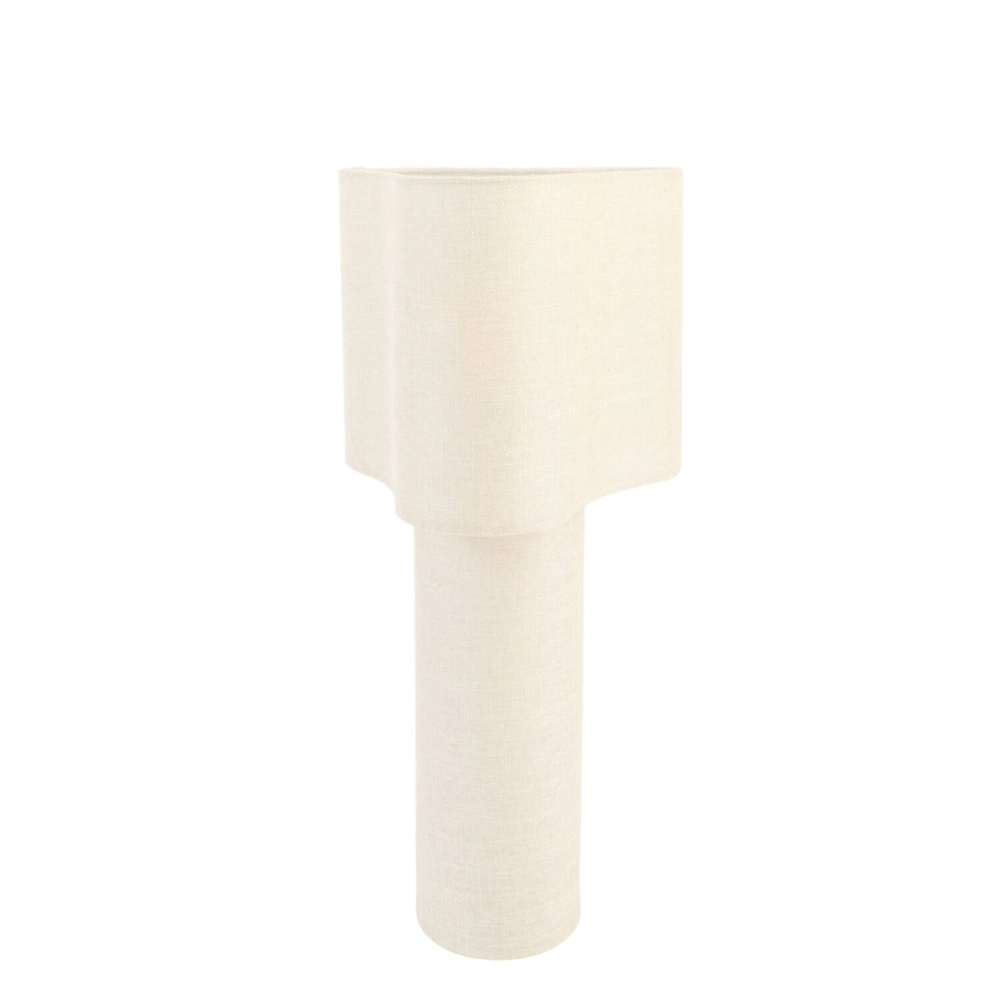 Lampe sur pied Japandi Brany Crème