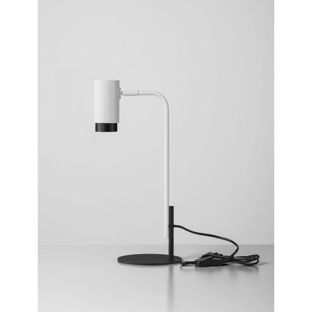 Lampe de bureau Nessi blanc avec noir Lyora 5212017475190