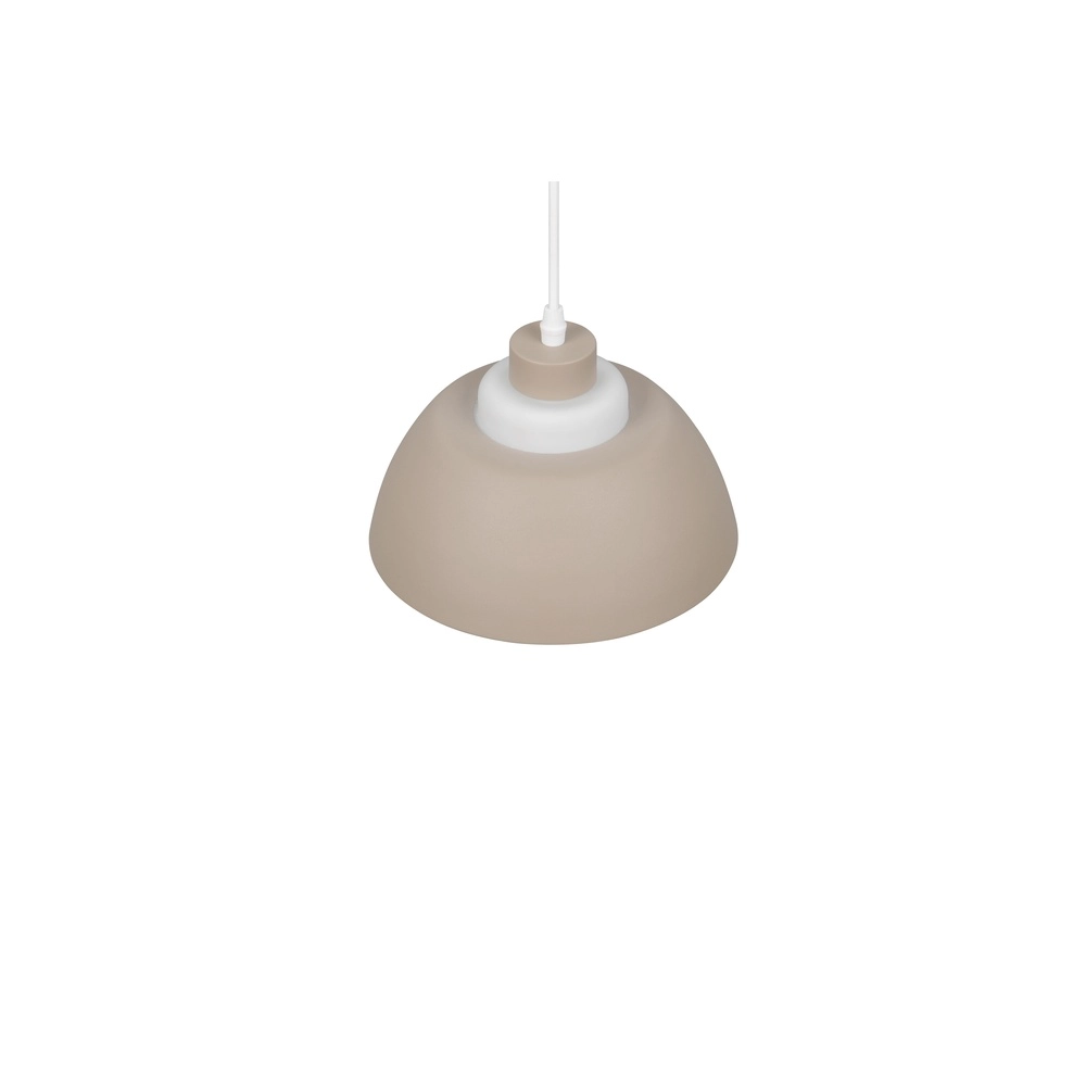Lampe pendante de conception Tilos brun sable Ø 23cm Trio 4017807690088