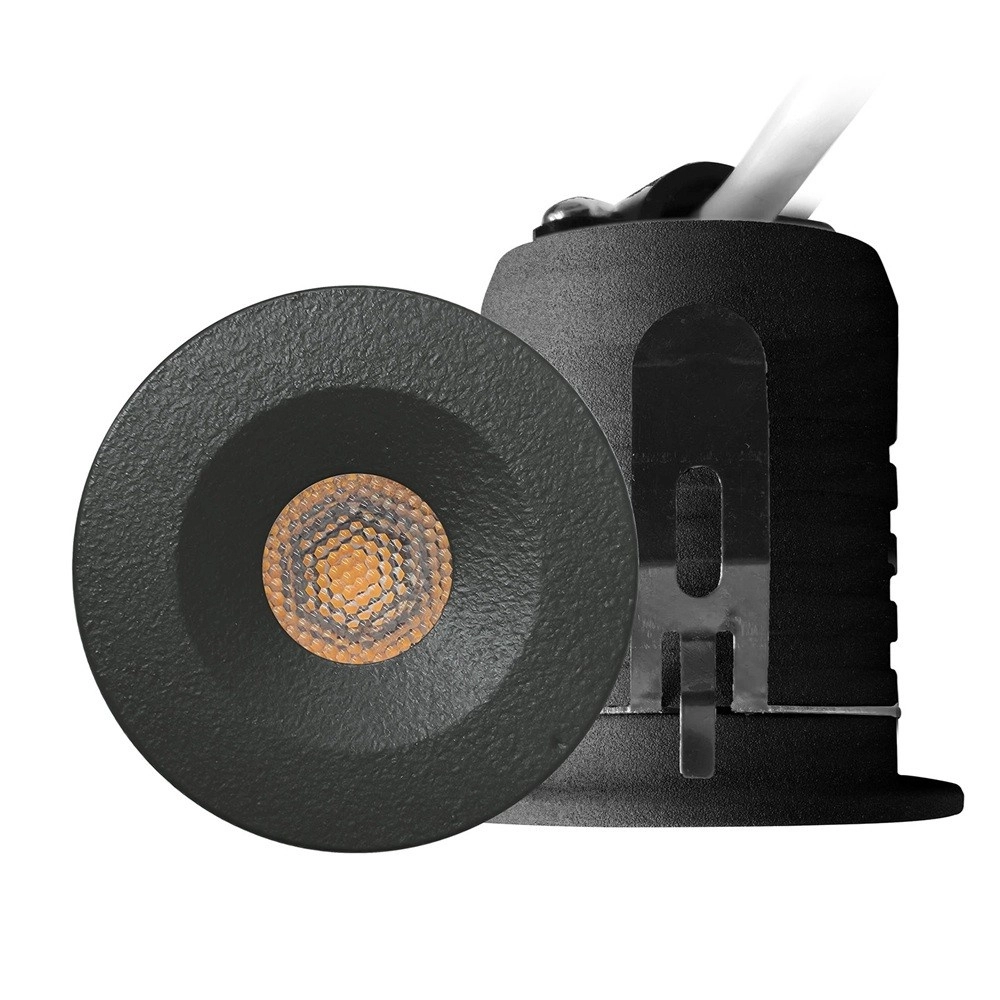 LED Mini projecteur encastré anthracite 3W