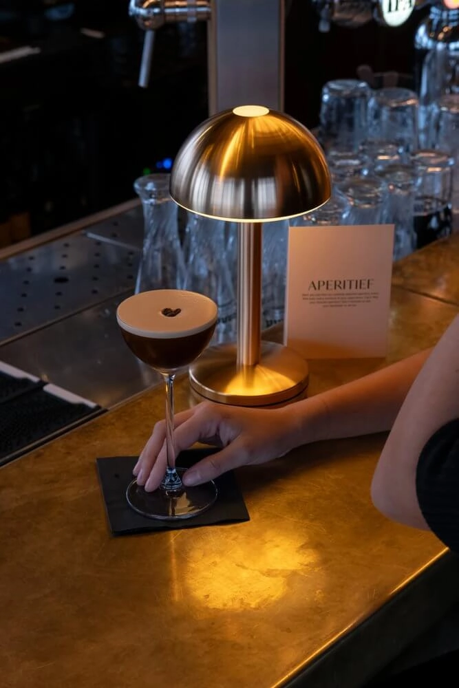 Lampe de table rechargeable Bug Gold Humble 7446023313339