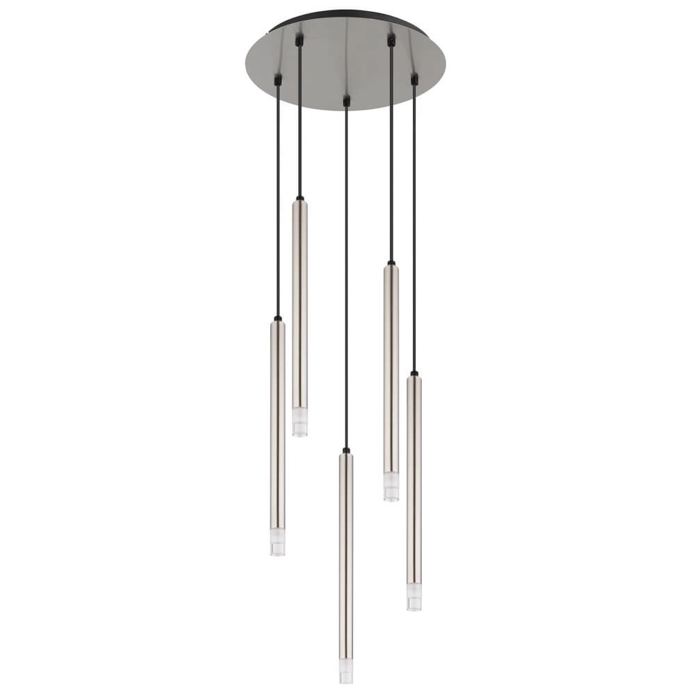 Suspension design Ryan Nickel 5 lumières Globo 9007371475056