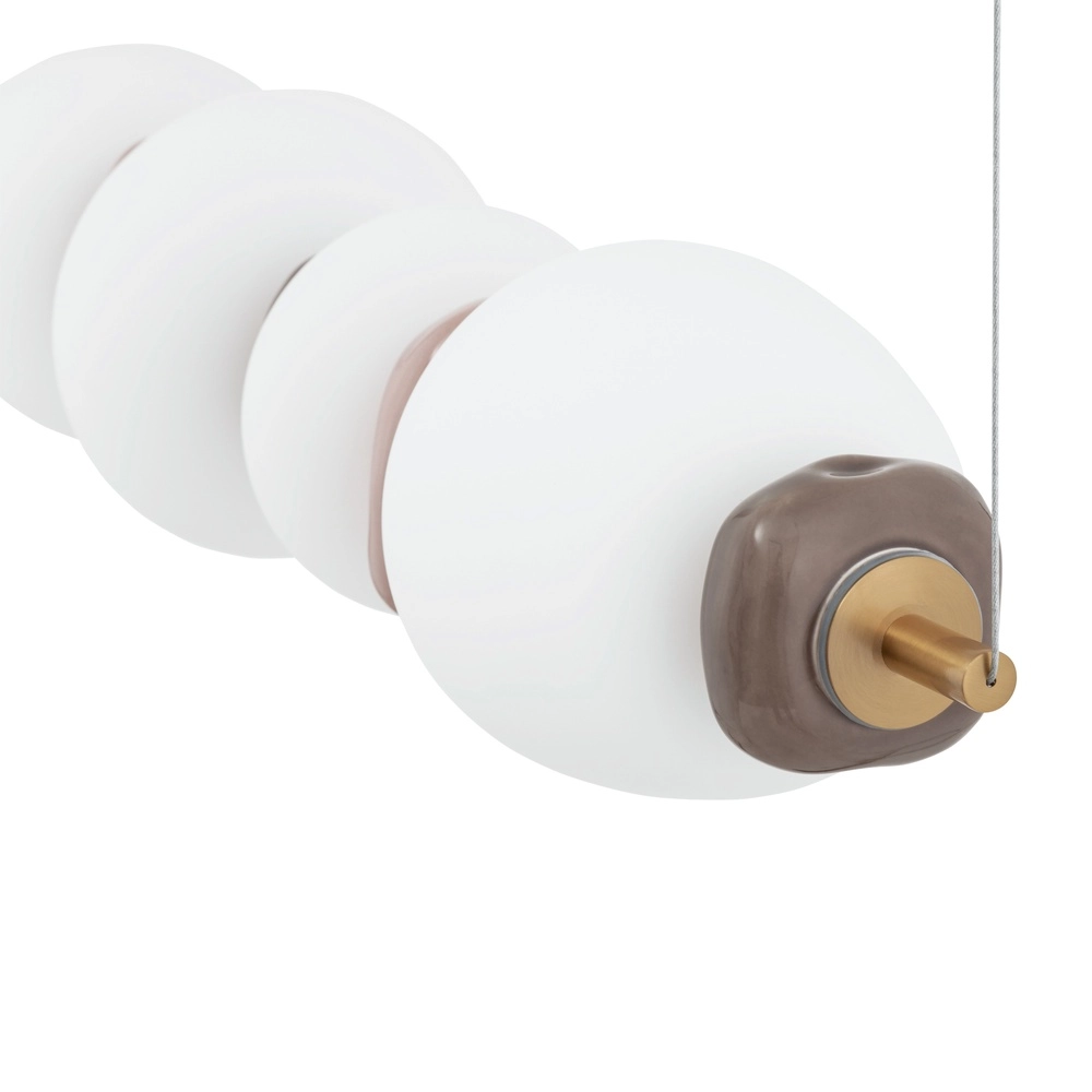 Lampe suspendue Ceramic Led céramique et verre 71 cm Lyora 5903139117005