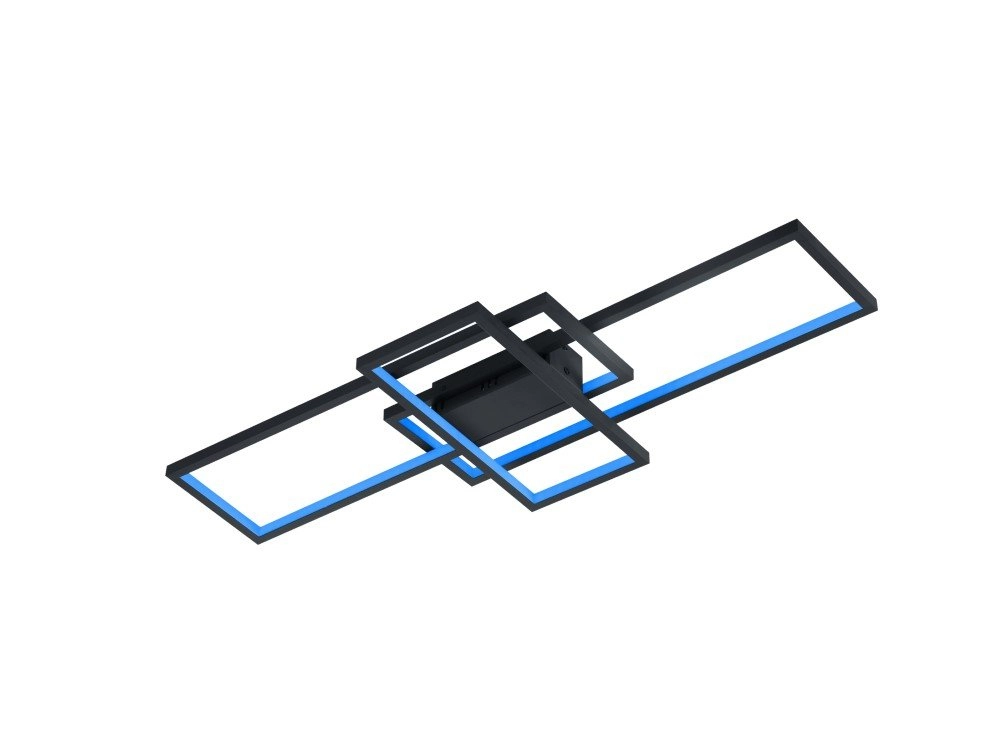 Plafonnier WiZ Thiago 104 cm noir Trio 4017807453751