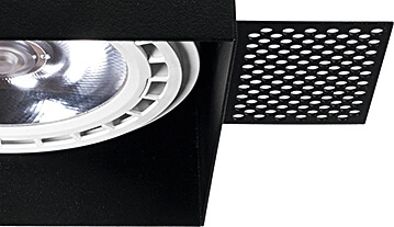 Spot encastré sans bordure Mod ES111 noir Lyora 5903139940498