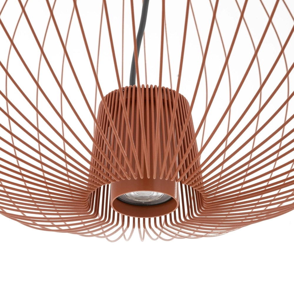 Lampe cage Pumpkin terre cuite Ø 70cm Lyora 5903139114943