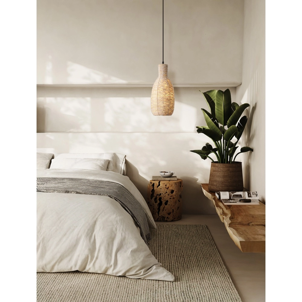 Suspension Ona Rotin Ø 18cm Lyora 5212017477538