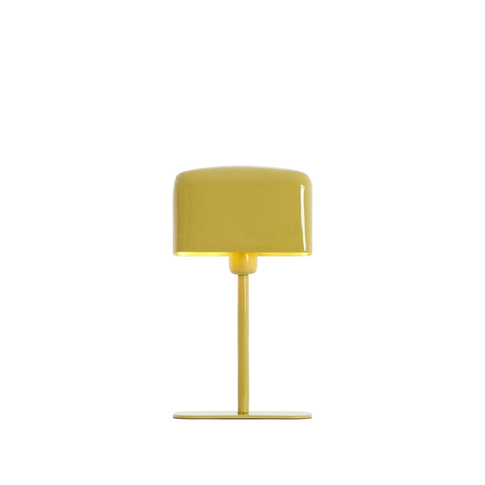 Lampe de chevet Elenie 20x10cm - jaune ocre brillant Light & Living 8717807818722