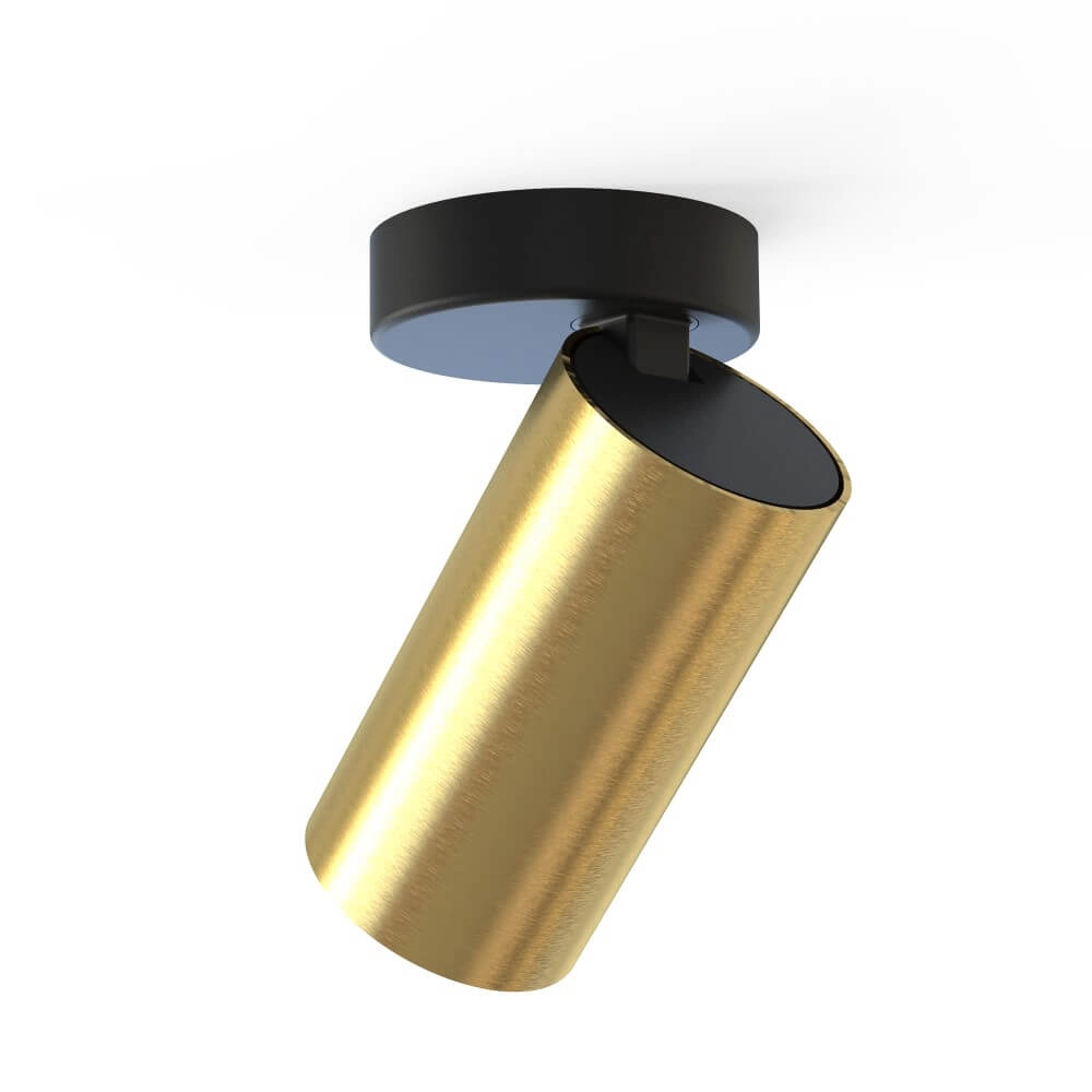 Spot en saillie Mono or avec du noir Lyora 5903139777896