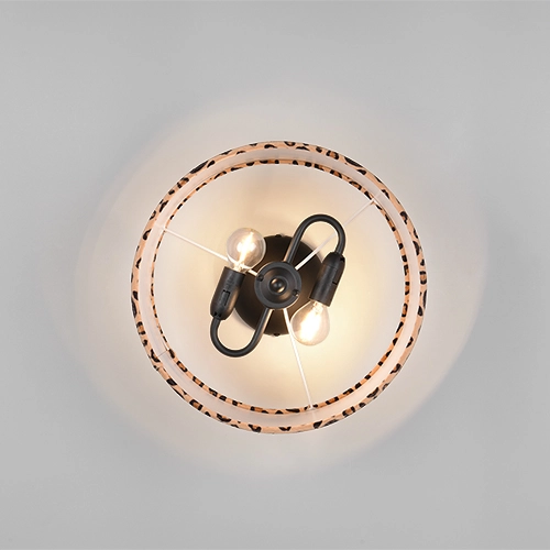 Lampe de plafond Pardina Imprimé léopard Trio 4017807693072