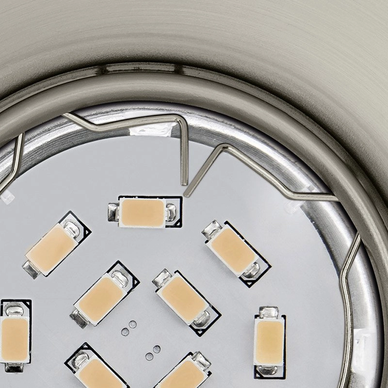 Spot LED Peneto Square 8,7 cm nickel mat Eglo 9002759942649