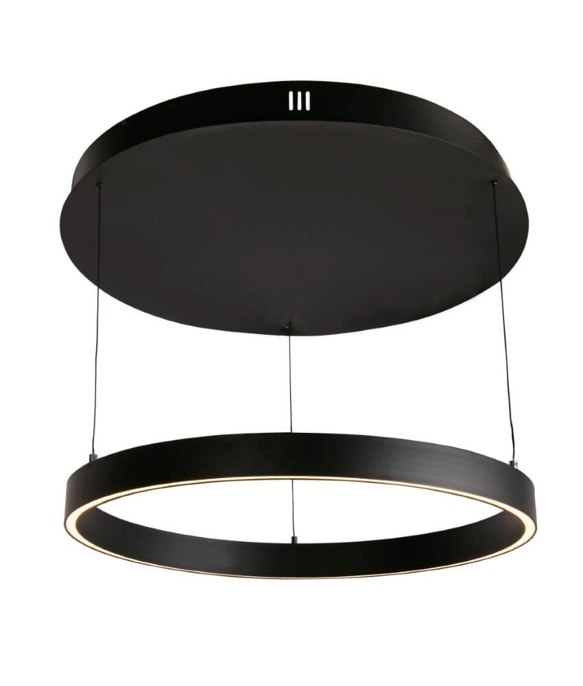Lampe suspendue Layla noir Ø 64cm Searchlight 5053423255736