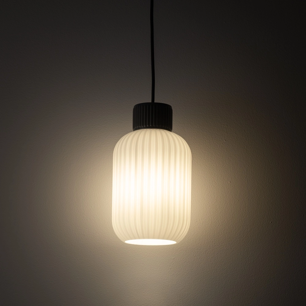 Lampe suspendue Aurora gris Ø 14cm Lyora 5903139119696